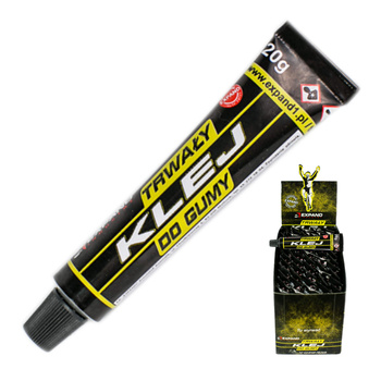 MOCNY I ELASTYCZNY EXPAND KLEJ DO GUMY 20G ŚRODEK WULKANIZUJĄCY EXPAND