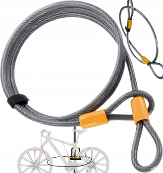 ONGUARD Linka Akita 8043 220cm x 10mm dwie szlufki