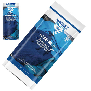 NIKWAX BaseFresh Płyn Pielęgnujący Bielizna Termoaktywna Odświeżacz 50 ml