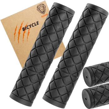 CHWYTY GRIPY ROWEROWE RĄCZKI KIEROWNICY RAION KATTO 120/90mm Polski Produkt