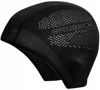 Termoaktywna czapka treningowa BRUBECK na rower L
