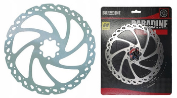 TARCZA HAMULCOWA 180MM + 6 śrub T25 BARADINE DB-01