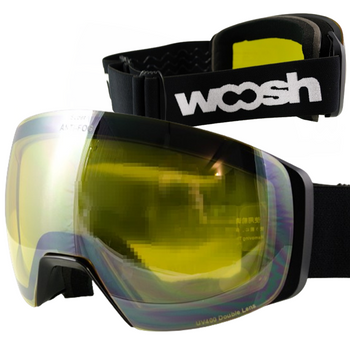 GOGLE NARCIARSKIE GOGLE SNOWBOARDOWE REVO SHIFT NIEPARUJĄCE UV400