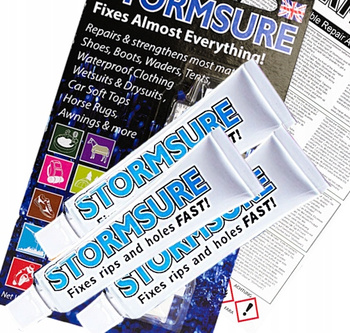 KLEJ DO WODERÓW PARASOLI TKANIN NAMIOTÓW MOC! 3x5g