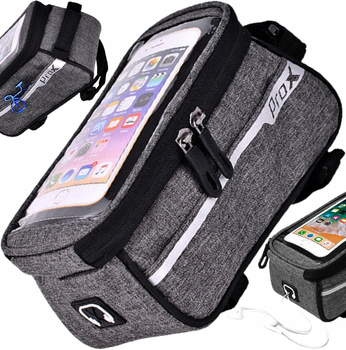 WODOODPORNA SAKWA TORBA ROWEROWA PROX NA TELEFON