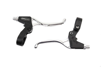 TEKTRO DŹWIGNIE KLAMKI HAMULCA TS384A ALUMINIOWE CZARNO-SREBRNE