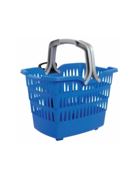 Koszyk ROTO z uchwytem teleskopowym niebieski