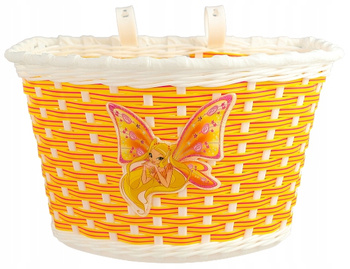 Plastikowy KOSZYK na ROWER HULAJNOGĘ dla dzieci