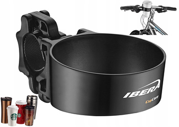 IBERA UCHWYT NA KUBEK ROWEROWY NA KIEROWNICĘ