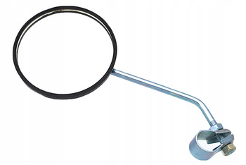 Lusterko rowerowe okrągłe nakładane krótkie retro