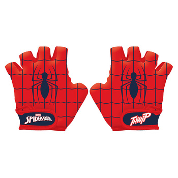 RĘKAWICZKI ROWEROWE DZIEWCIĘCE RĘKAWICZKI NA ROWER DZIECI SPIDER-MAN
