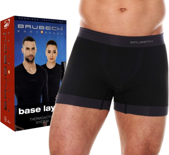 BOKSERKI TERMOAKTYWNE BASE LAYER BRUBECK MĘSKIE XXL