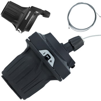 Dźwignia Przerzutki 3 rzędowa Lewa Indeksowana Shimano REVOSHIFT SLRV200LB