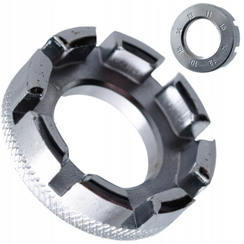 Klucz do cenrowania 10/11/12/13/14/15G SrebrnRAION