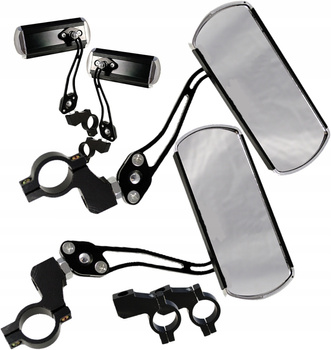 SC LUSTERKO ROWEROWE 2 SZTUKI REGULOWANE KOMPLET