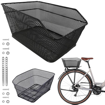 Koszyk Na Bagażnik Rowerowy Odpinany Kosz Na Bagażnik Przykręcany Duży