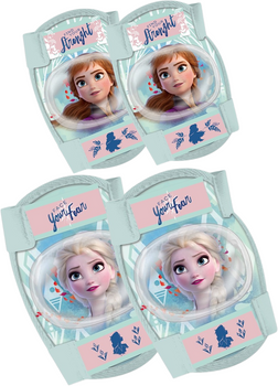 OCHRANIACZE NA KOLANA I ŁOKCIE OCHRANIACZE NA ROWER ROLKI KRAINA LODU