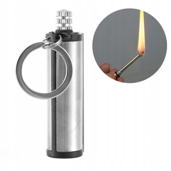 WIECZNA ZAPAŁKA KRZESIWO MAGNEZOWE SURVIVAL BRELOK