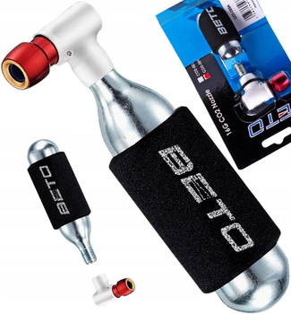 BETO Pompka CO2 NA WYMIENNE NAOBOJE +OSŁONA NABOJU