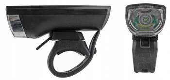 2K LATARKA LAMPKA ROWEROWA PRZEDNIA LED MOCNA 1W