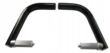 ROGI ROWEROWE DO KIEROWNICY DŁUGIE CZARNE ALUMINIOWE