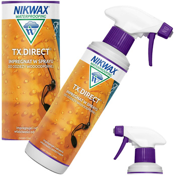 Nikwax TX.Direct Spray 300ml Impregnat Do Odzieży Membranowej Goretex eVENT