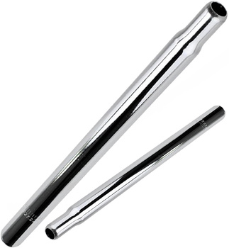 Stalowy Wspornik Siodła Sztyca 27.2x300 mm Srebrna Stalowa ZOOM