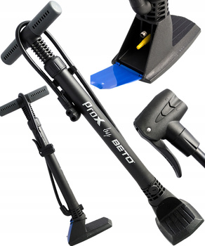 PROX POMPKA ROWEROWA Z WĘŻYKIEM PODŁOGOWA AV/FV/DV