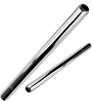 Stalowy wspornik siodła, sztyca 22,2 mm srebrny