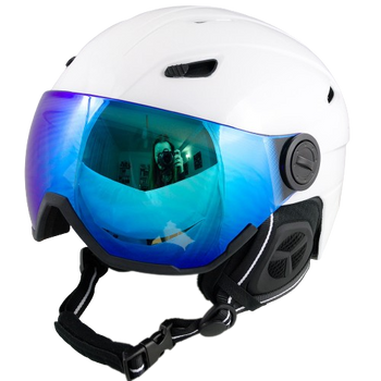 KASK NARCIARSKI Z SZYBĄ GOGLAMI REVO SHIFT KASK SNOWBOARDOWY M +GRATIS
