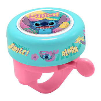 DZWONEK DO ROWERU DISNEY LILO STITCH turkusowy DZWONEK ROWEROWY
