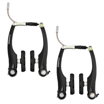 HAMULCE V-BRAKE TEKTRO 849 Komplet Na 2 Koła Aluminiowe Czarne 120 mm