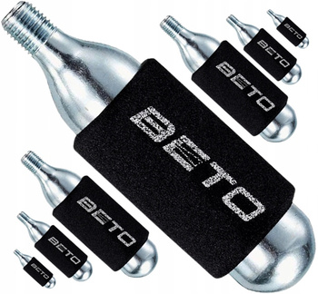 BETO NABÓJ CO2 16 GRAM Z GWINTEM DO POMPKI +OSŁONA