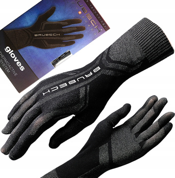 RĘKAWICZKI TERMOAKTYWNE DO BIEGANIA BRUBECK S/M