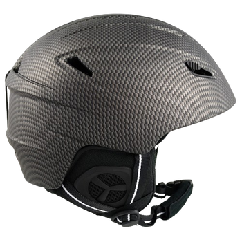 KASK NARCIARSKI KASK SNOWBOARDOWY carbon matowy M +GRATIS
