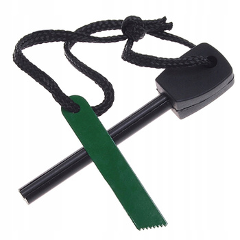 KRZESIWO MAGNEZOWE SURVIVAL ZAPALARKA ROZPAŁKA MIN