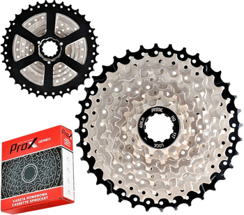 KASETA PROX 9-RZĘDOWA 11-36 SREBRNA