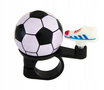 DZWONEK ROWEROWY MINI ALUMINIOWY GŁOŚNY CZARNY