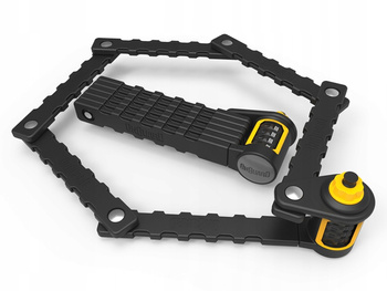 OnGuard 8115 Zapięcie roweru SKŁADANE 88,5cm SZYFR