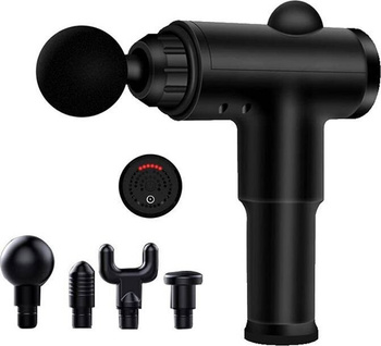 AG127G Pistolet do masażu 4 głowice