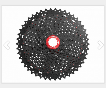 Kaseta 11S  MX8  11-46 MX8 czarna SUNRACE