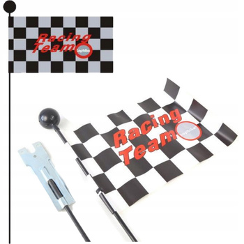 FLAGA NA ROWER CHORĄGIEWKA DO ROWERKA RACING TEAM