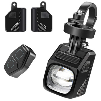 Lampka Rowerowa Przednia MAGICSHINE EVO 1700 USB +Pilot Uchwyt GARMIN GOPRO