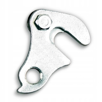 HAK PRZERZUTKI TYLNEJ STALOWY ADAPTER SREBRNY