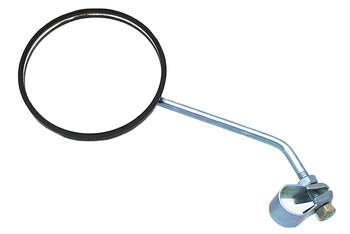 Lusterko Rowerowe Okrągłe Nakładane Długie Retro Duże