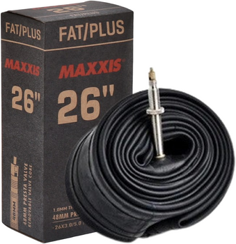 DĘTKA ROWEROWA 26 x 3,0 - 5,0 FV 48 mm MAXXIS FAT PLUS