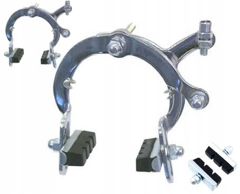 HAMULEC SZCZĘKOWY STAL PRZÓD 63-85 mm Z KLOCKAMI