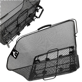 Koszyk Na Bagażnik Rowerowy Odpinany Kosz Na Bagażnik Szybki Demontaż