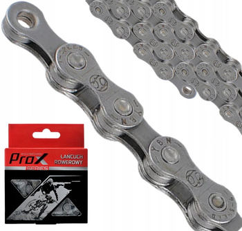 Łańcuch 9 rzędowy 116L spinka SZARY PROX S9 YBN