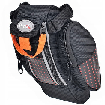 PROX Torebka sakwa pod siodło na rower CZARNA 1,5L